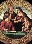 Luca Signorelli Madonna and Child with St Joseph and Another Saint Spain oil painting artist